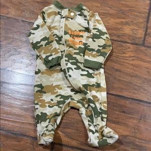 Baby boy zip up sleeper